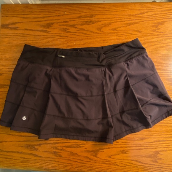 lululemon athletica Dresses & Skirts - Lulu tennis skirt size 12. Worn less than 10 times. Unfortunately,too big for me